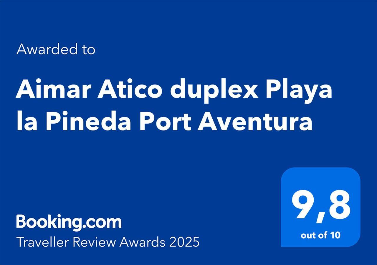 Aimar Atico Duplex Playa La Pineda Port Aventura Apartment Exterior photo